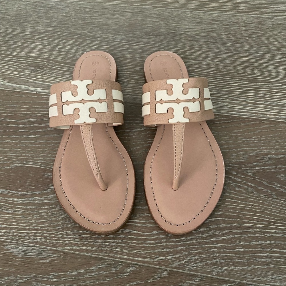 Tory Burch Leigh Sandals Light Makeup Sz 7